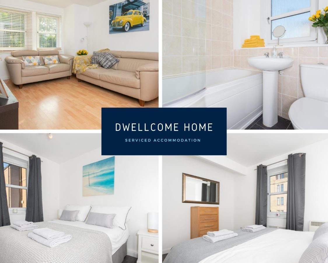 Dwellcome Home Ltd 2 Bedroom King & Double Central Apartment, Free Allocated Barrier Secured Parking Space At Rear Entrance & Fast Wifi, Ideal For Long Term Contractor, Corporate, Etc Stays, Regular Housekeeping Option - See Our Site For Assurance Aberdeen Bagian luar foto